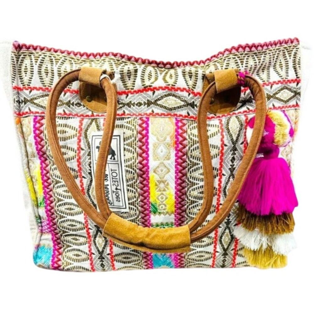 NWT Camel Threads Tote - Coco - Picture 2 of 6